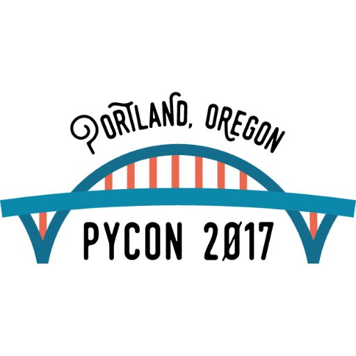 Logo of PyCon, 17-25 May 2017, Portland, Oregon, USA